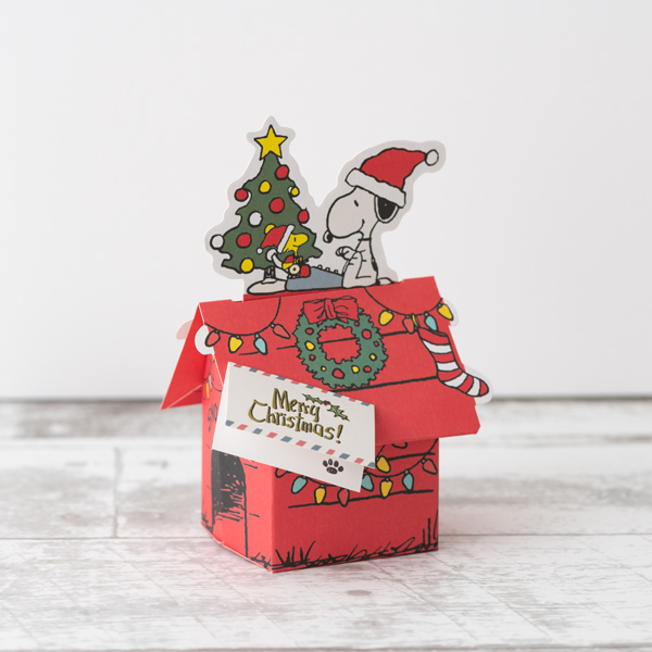 飾れるスヌーピーのクリスマスカード ステーショナリー 雑貨 Mart マート 公式サイト 光文社